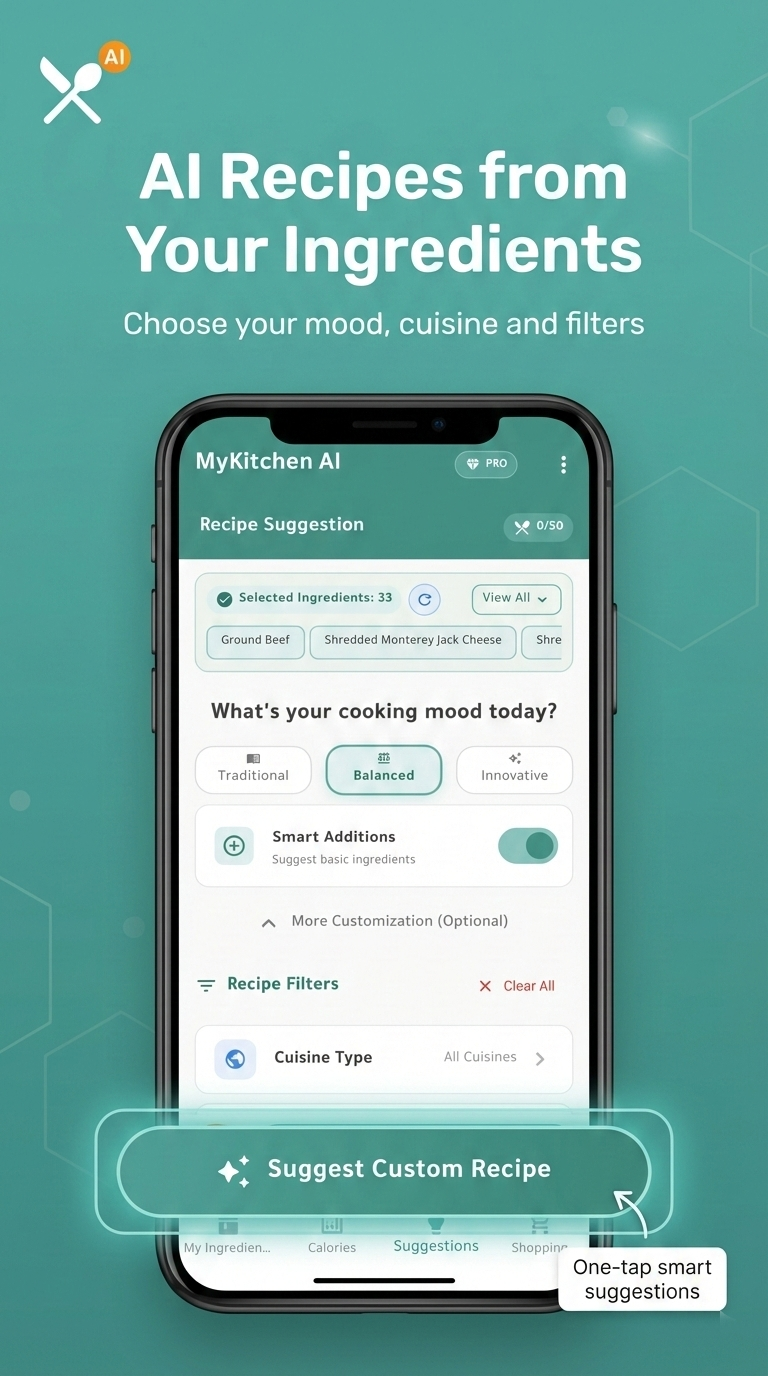 AI Recipe Suggestions